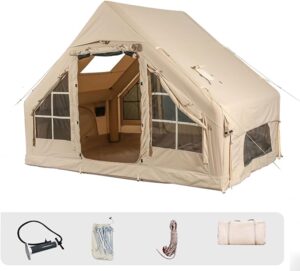 Inflatable Camping Tents with Pump