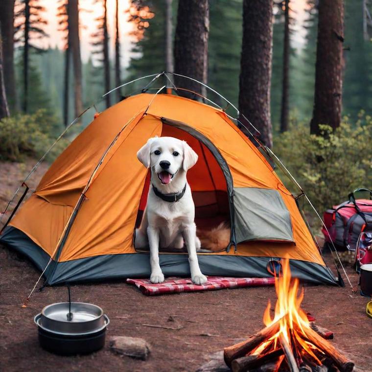 Camping with Pet