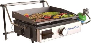 Flame King 17-inch Flat Top Griddle